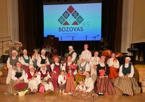 Bozovieši 45 gadu jubilejā